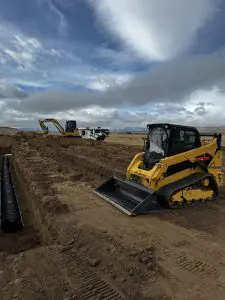 Septic system installation Helena MT excavation work by Schaefer Excavating