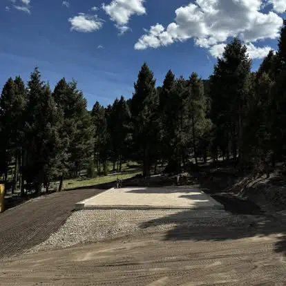 Site preparation Bozeman MT grading and building pad preparation by Schaefer Excavating