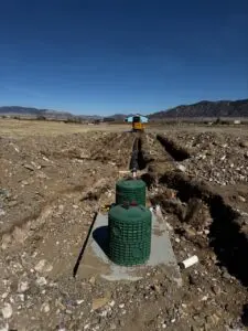 Septic tank installation Butte MT and drain field excavation by Schaefer Excavating