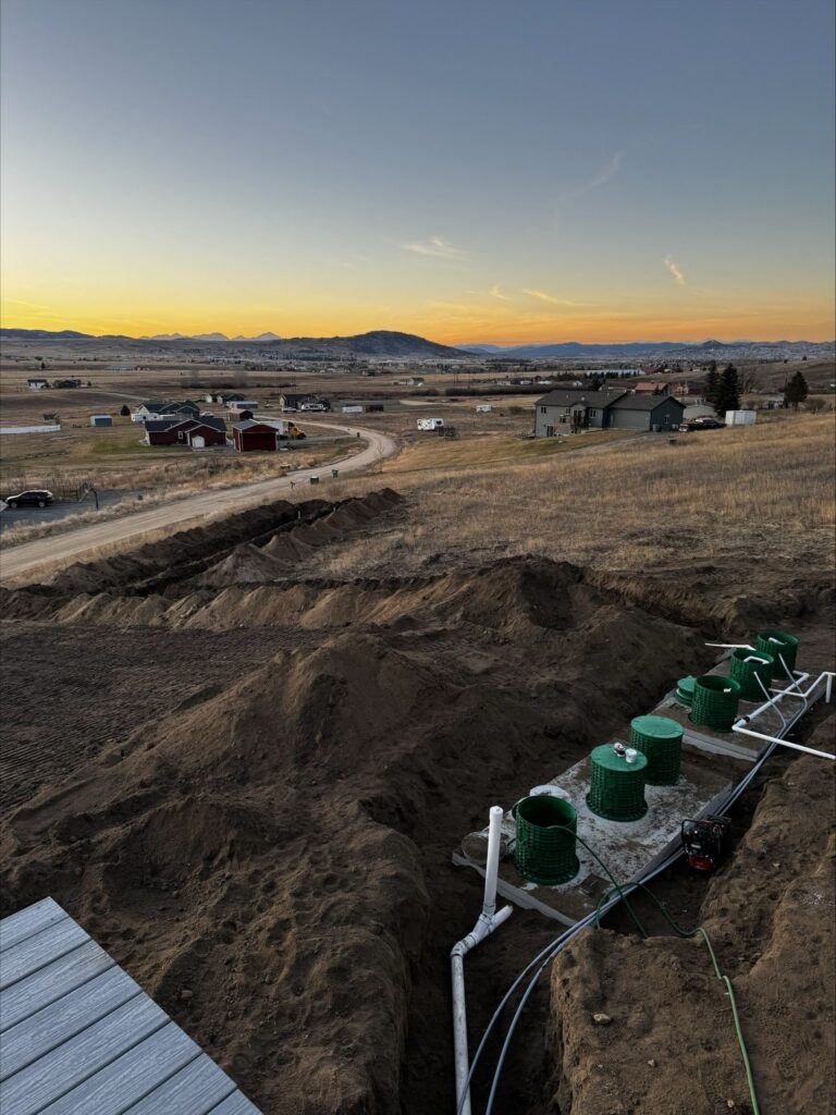 Septic tank installation and repair by Schaefer Excavating