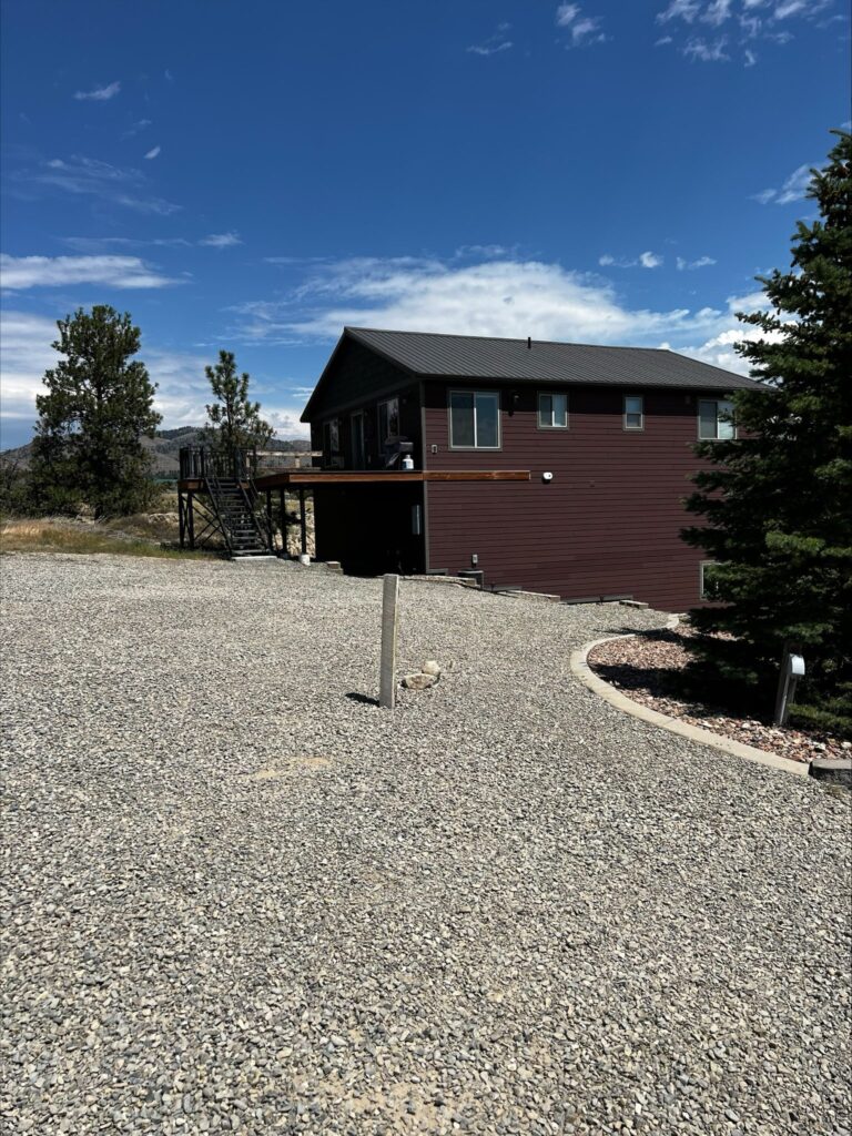 Driveway installation by Schaefer Excavating